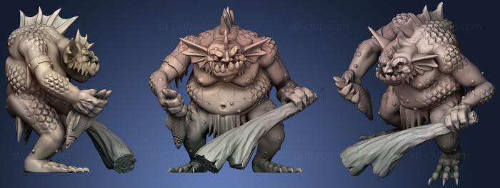 3D model River Troll (STL)